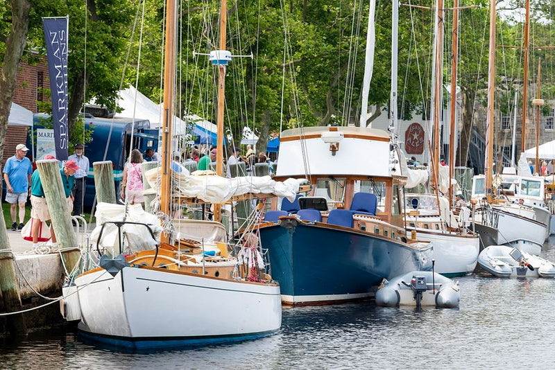The 30th Annual WoodenBoat Show at the Mystic Seaport Museum