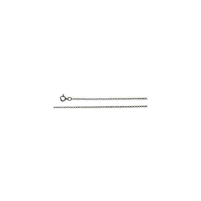 Sterling Silver Rolo Link Chain 2mm  
