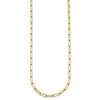 14K Gold Paperclip Link Necklace