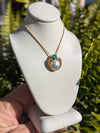 Caribbean Dreams 18K Gold Chrysocolla Pearl Pendant