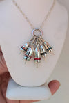 Sterling Silver Lobster Pot Buoy Charm or Necklace
