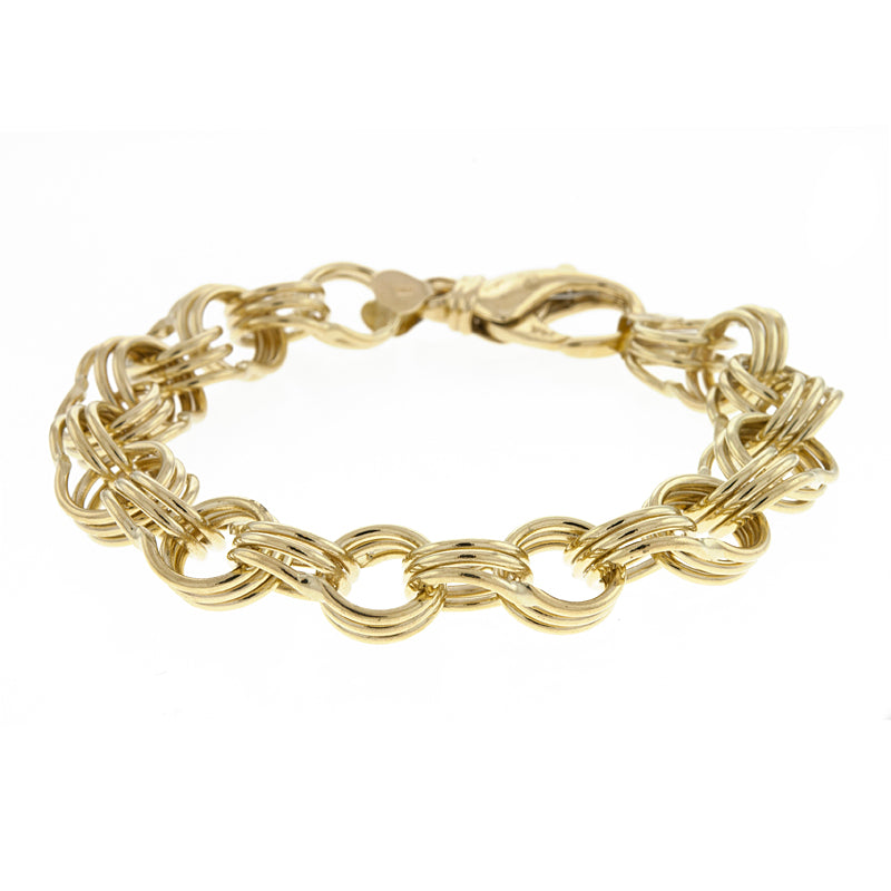 Carlton London Gold Plated Charm Bracelet For Women – Carlton London Online