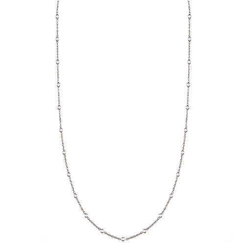 Diamonds by the Yard Platinum Necklace