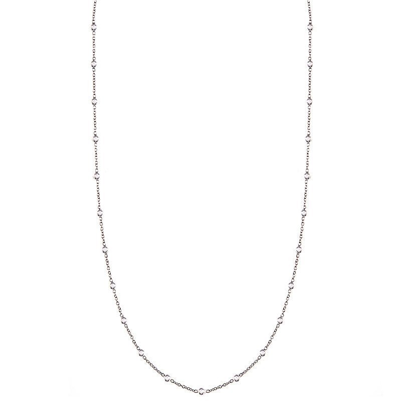 Diamonds by the Yard Platinum Necklace